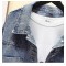 Vintage Denim Jacket Women Spring Coat Ripped oversized