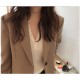 Fashion Blazer Jacket Casual Pockets Long Sleeve Work Suit Coat Fashion Blazer Jacket Casual Pockets Long Sleeve Work Suit Coat