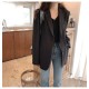 Fashion Blazer Jacket Casual Pockets Long Sleeve Work Suit Coat Fashion Blazer Jacket Casual Pockets Long Sleeve Work Suit Coat
